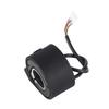 ABS Electric Scooter Thumb Throttle Single Button Speed Control Thumb Throttle Black Scooter Throttle Speed Accelerator