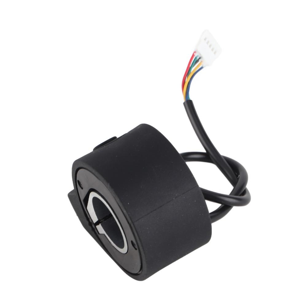 ABS Electric Scooter Thumb Throttle Single Button Speed Control Thumb Throttle Black Scooter Throttle Speed Accelerator