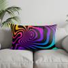 Home Decor Colorful Abstract Pattern Cushion Suitable For Sofa Bedroom Car Pillow Cover Cushion Rectangular Back Cushion