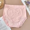 Plus Size Women's Summer Soft Breathable Non Scented Hip High Waist Briefs