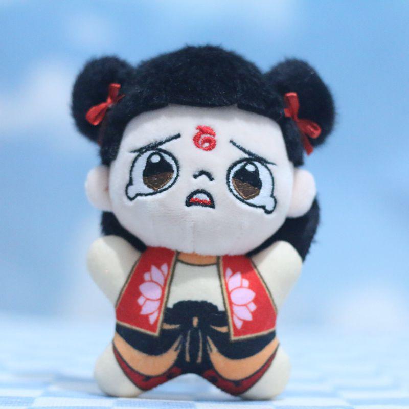 

Милый аниме Ne Zha плюшевый брелок мультфильм плюшевые куклы игрушка брелок кулон изысканный рюкзак украшения аксессуары подарки