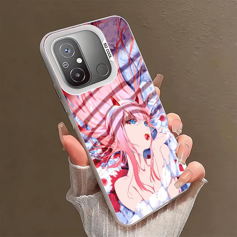 Darling Zero Two 02 Anime Shockproof Phone Case for Xiaomi Poco X7 X6 X5 X3 Pro F7 Ultra M8 Redmi 15C 15 14C 13C 12C 10C 13 12 1