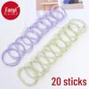 Women's A1V40 Hair Tie Set: Simple One-Piece Ponytail Rope with Free Shipping