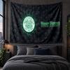 Personalisierte Wandbehänge Celtic FC Muster Kunst Hintergrundtuch