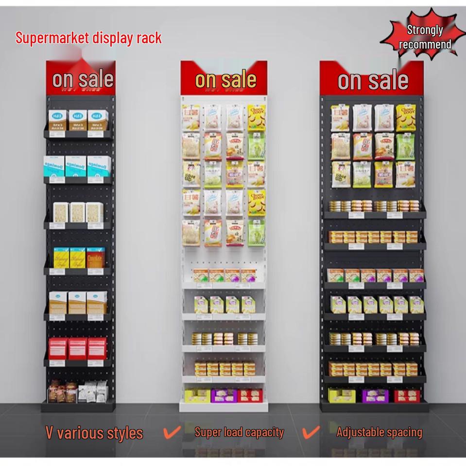 Multi-Layer Display Rack for Snacks, Gum, Stationery, Betel Nut, and Beverages