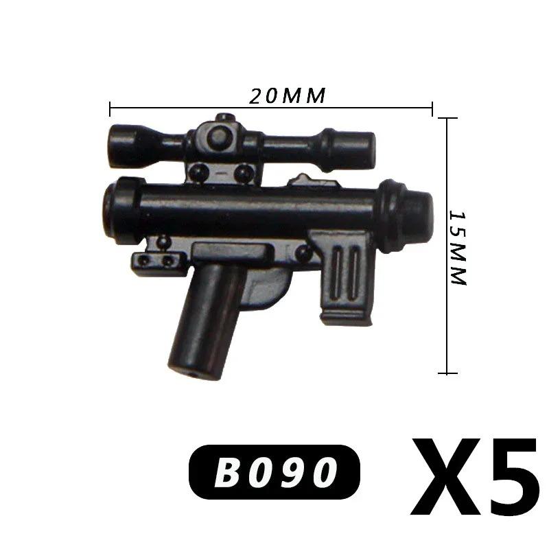 Vojenské stavební kostky Hvězdný film Vojenské figurky Války Zbraně Zbraně Vybavení Příslušenství Pláště Sekery Helmy Brnění Mini kostka