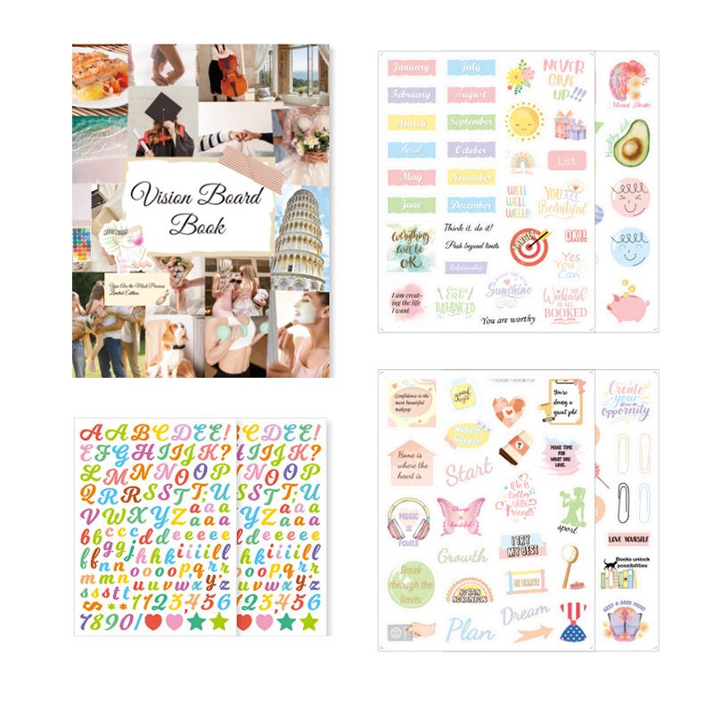 

1100+ Vision Board Book, Vision Board Supplies For Women, Vision Board Clip Art Book, Vision Board Pictures And Quotes StyleA