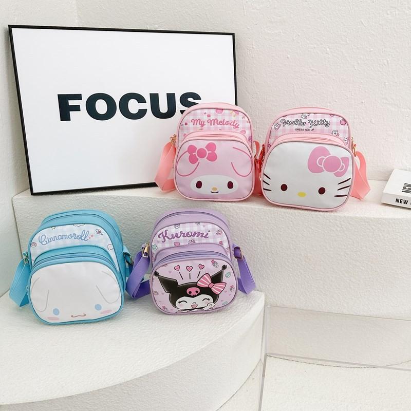 Pattern Sanrio Large Capacity Coin Purse Single Shoulder Crossbody Gifts Bag