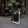 Cadou de Crăciun Scenă de zăpadă Lampă de noapte Materiale DIY Lampă stradală curgătoare Decor de birou