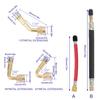 Universals Flexible Valves Stem Extenders Coppers Tyre Valves Extension Adaptors