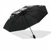 1pc Supernatural Automatic Opening/Closing Umbrella with Convenient Three-Fold Design, 8 Iron Ribs - for Outdoor Daily Use, Travel A25