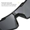 Winddichte Staubdichte Outdoor-Brille zum Radfahren Laufen Polarisierte PC-Gläser 99% UV-Blockierung Unisex-Design