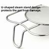 Three Legged Boiled Egg Tray Stainless Steel Egg Storage Rack New Steaming Rack  Breakfast