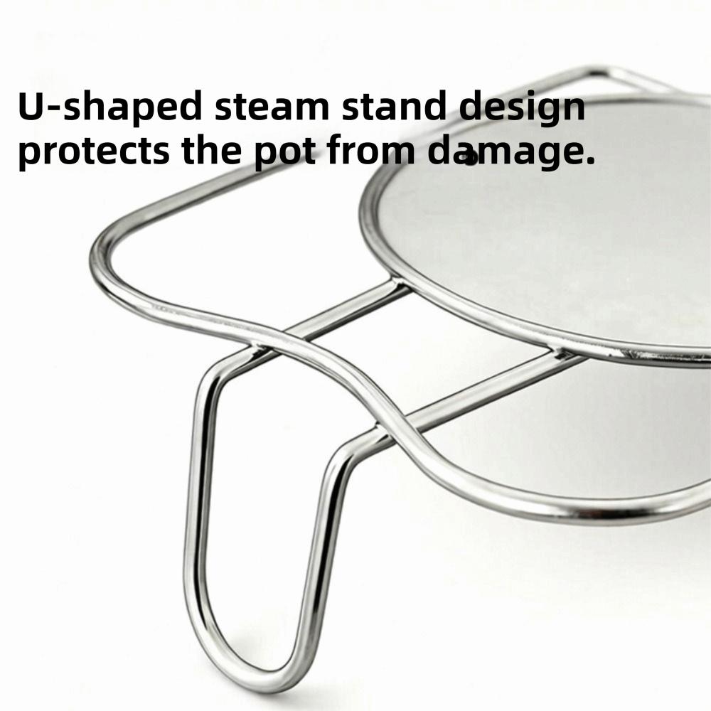 Three Legged Boiled Egg Tray Stainless Steel Egg Storage Rack New Steaming Rack  Breakfast
