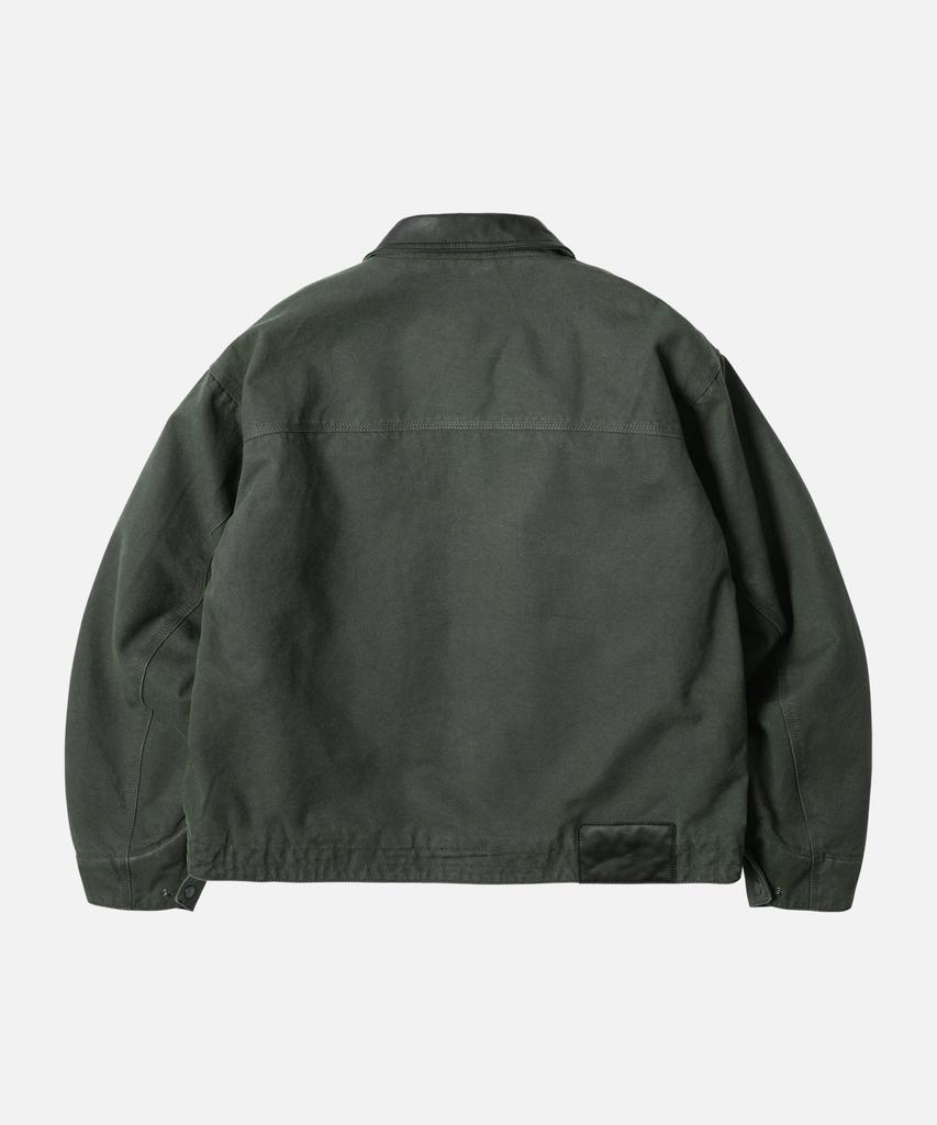 Frizmworks Heavy Canvas Destroyed Work Jacket _ Olive