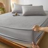 Class A Soy Quilted Fitted Sheet, Integrated Dust-proof Bed Cover with Skirt, Mattress Cover, Suitable for All Seasons