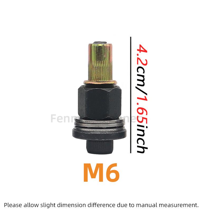 1pcs Hand Rivet Nut Gun Head Nuts Adapter Tool Riveter Tool Accessory For Nuts M3 M4 M5 M6 M8 M10 M12