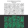 Children's Glow-in-the-Dark Dinosaur Tattoo Stickers - Waterproof & Sweat-resistant for Party Fun