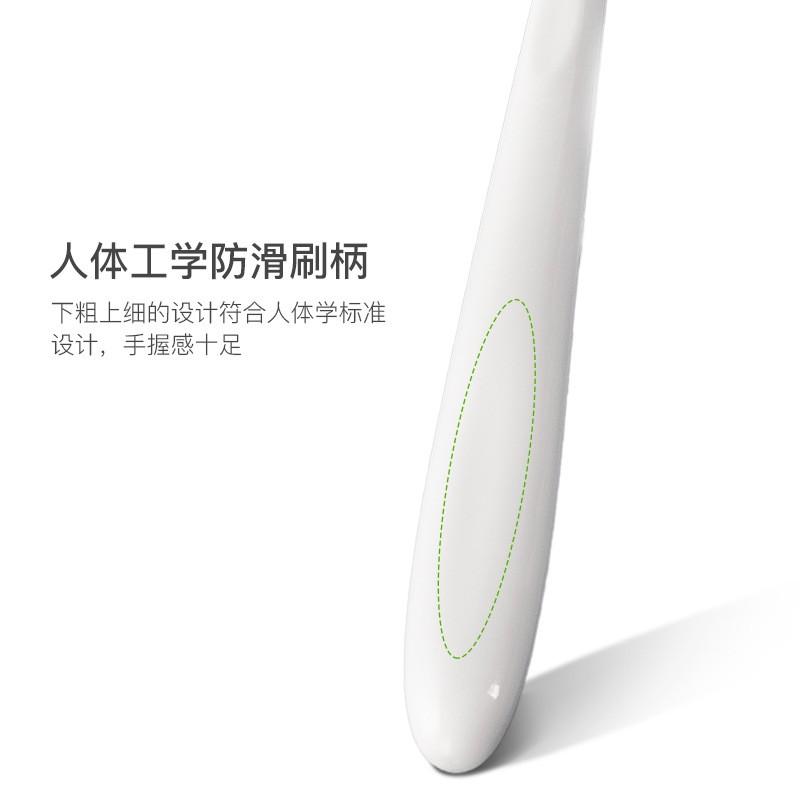 Ultra Soft Bristle Toothbrush With Wavy Head Design Gentle Oral Care PP Handle White Or Black