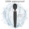 Curvy AV Vibrator USB Rechargeable Women's Massager 3 Speeds 5 Modes Adult Sex Toy Black