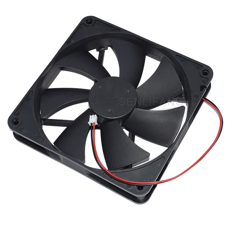 14CM DC12V 0.70A Double Line Silent Cooling Fan 140x140x25mm D14SH-12 For Mining PSU Repair ATX Power Supply Replacement