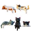 Vziguhk Cat Car Dashboard Decoration,Animal Dashboard Decoration,Car Accessories Animal Cartoon Dashboard Decoration | 5pcs