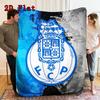 FC Porto 2D Flat Pattern Flannel Blanket High Quality All Seasons Warmth and Comfort Perfect for Christmas Gifts.PMT0914251