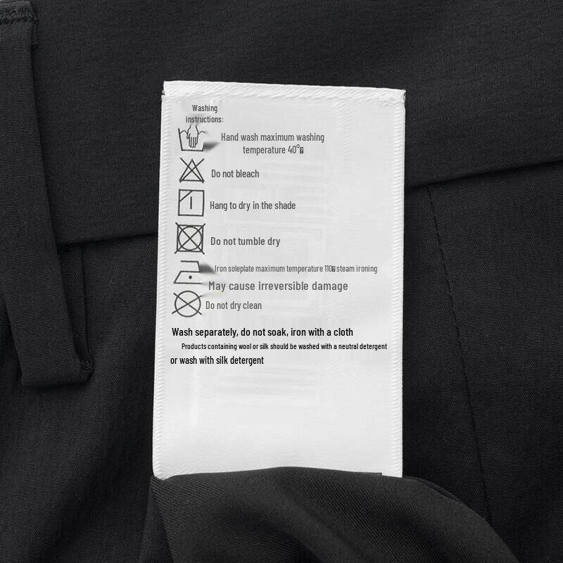 HAZZYS Men's Solid Commuter Casual Pants