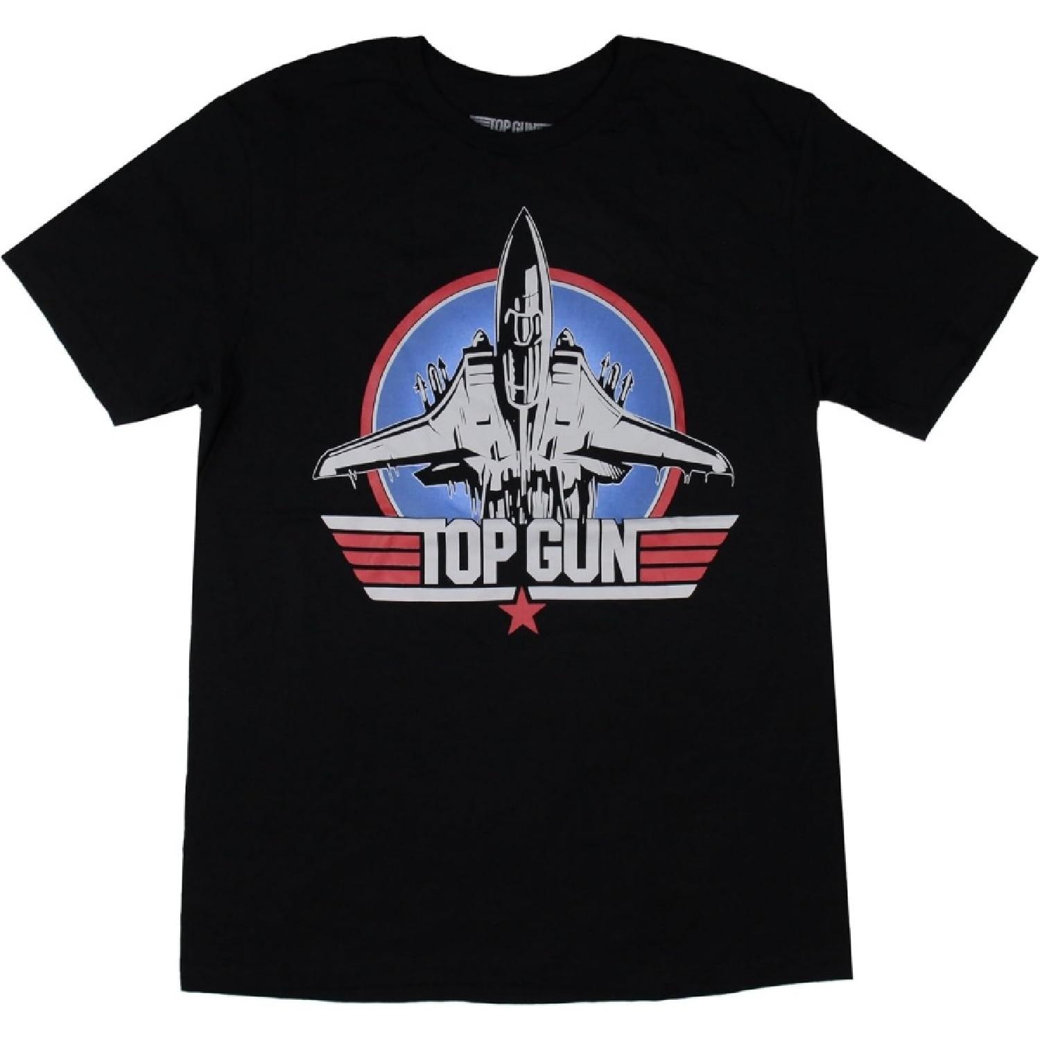 Top Gun Men s Fighter Jet Fighter Weapons School Adult Short Sleeve Graphic Print T-Shirt S