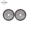 2 M Spur Gear 55/56/57/58/59/60/61/62/63/64/65/66/67/68T SC45# Carbon Steel Material Cylindrical Gear Transmission Accessories