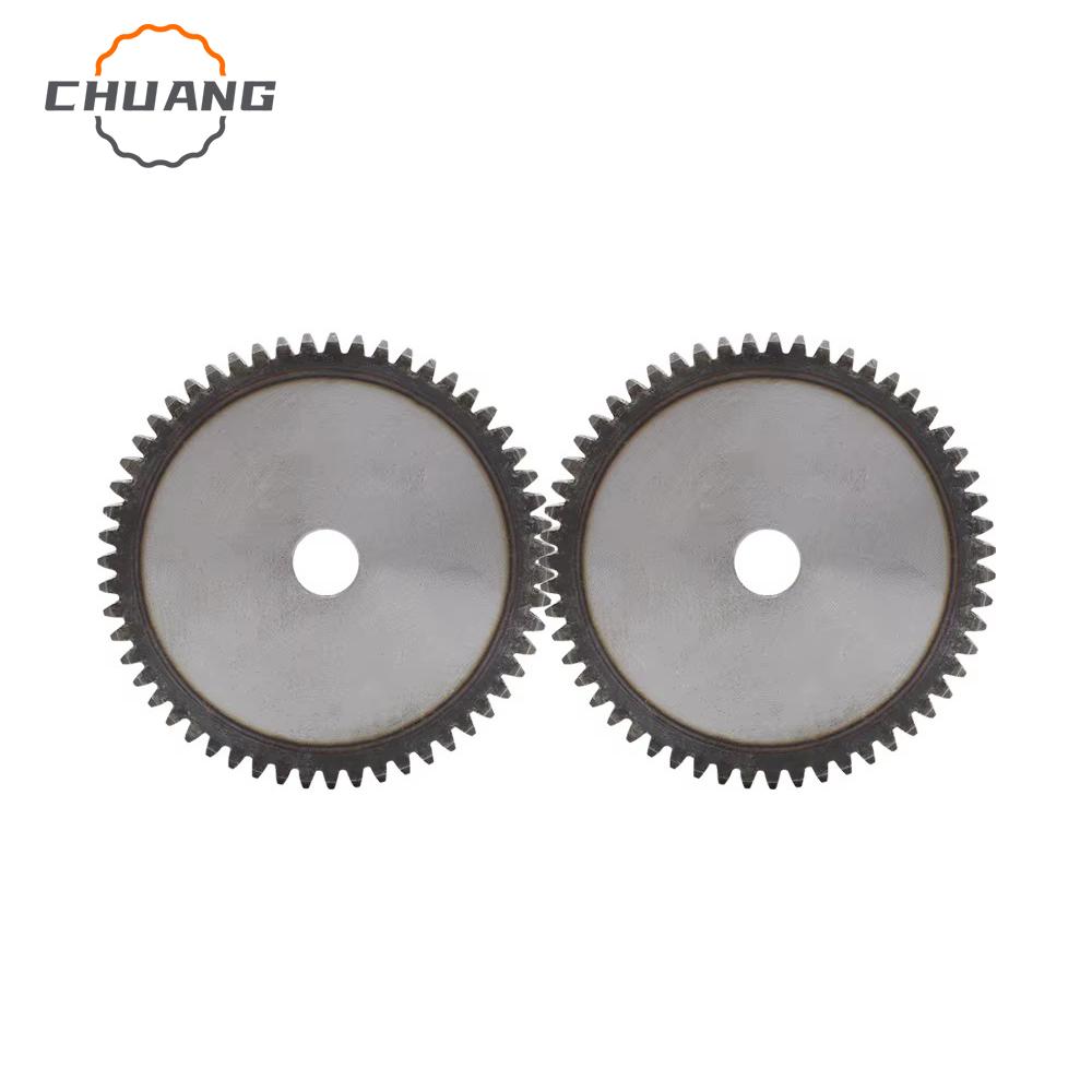 2 M Spur Gear 55/56/57/58/59/60/61/62/63/64/65/66/67/68T SC45# Carbon Steel Material Cylindrical Gear Transmission Accessories