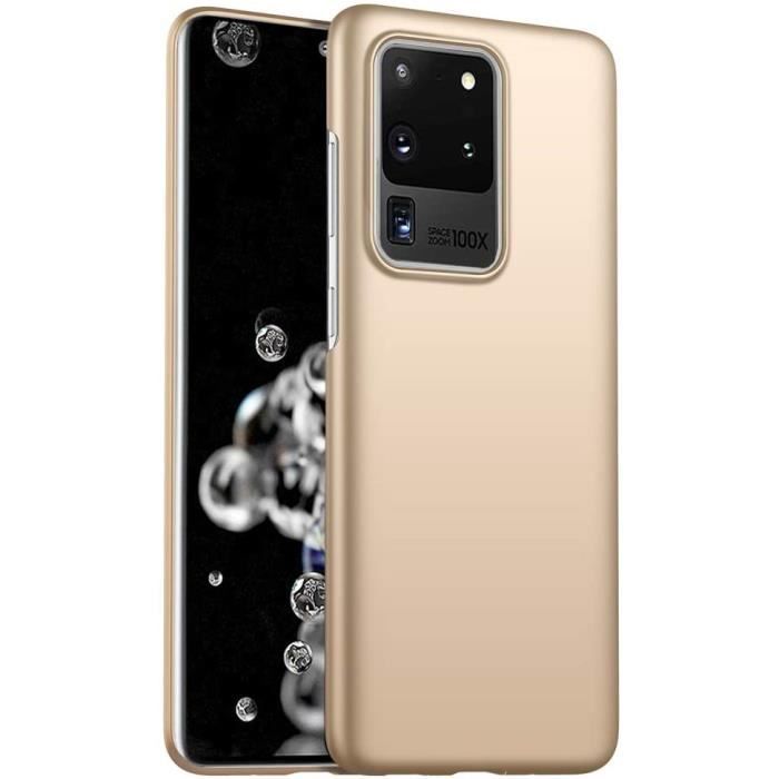 Case - HongWe - Samsung Galaxy S20 Ultra - Gold - Very Thin - Rigid