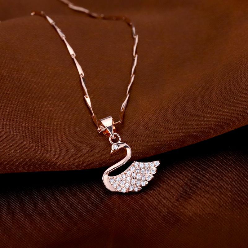 Lindon Women Necklace Pendant Copper Alloy Zircon Fashion Gift