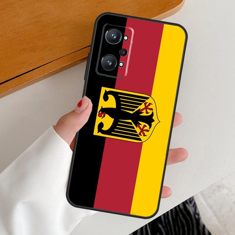 German Empire Flag For Realme GT7 GT6 15 Pro 10 11 12 13 14 Pro Plus C65 C63 C61 C55 C51 C53 C35 C75 C67 Case