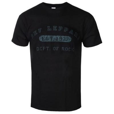 T-shirt con logo collegiale unisex adulto di Def Leppard