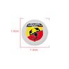 14mm Auto Logo Aufkleber für Auto Fernbedienung Schlüssel Emblem Abzeichen für Abarth Punto 500 Tipo Stilo Palio Bravo Doblo Panda Ducato