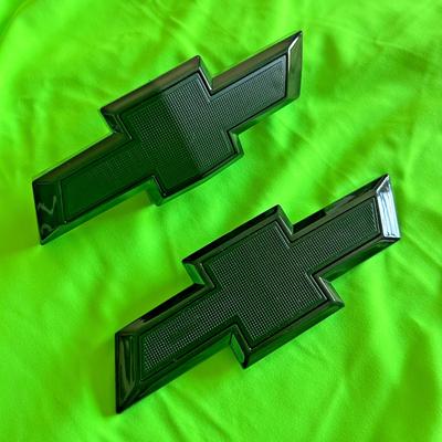 2016-2024 Chevy Camaro Front Grille & Rear Black Bowtie Emblem