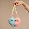 Couple ,Cartoon Ocean Magnetic Plush Gift for Valentine's Day Girlfriend Boyfriend,Sweethearts Bag Charm Bag Charm