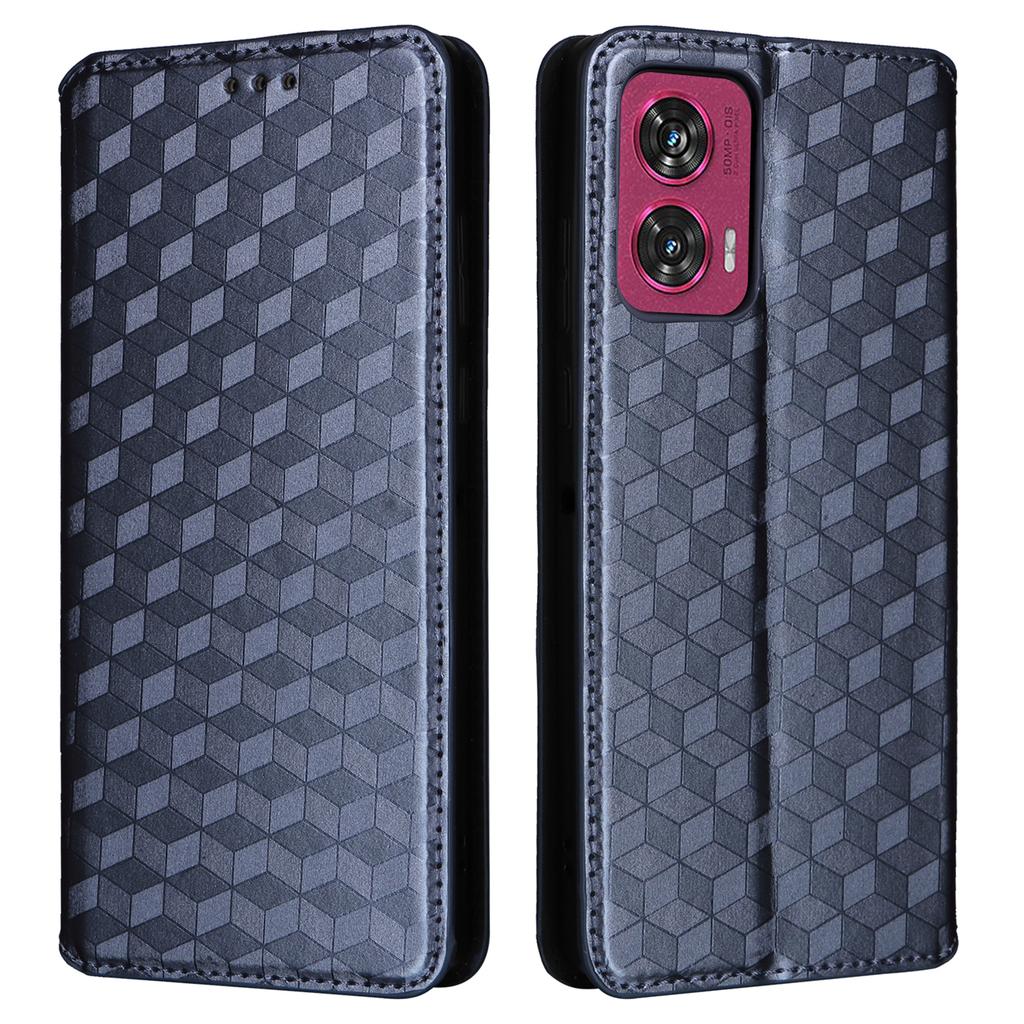 For Motorola Edge 50 Fusion 5G Wallet Case Magnetic Closing Phone Leather Cover