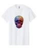 Disco-Ball-Skull-4 Mens Graphic Tee, 100% Cotton, Casual Summer Wear