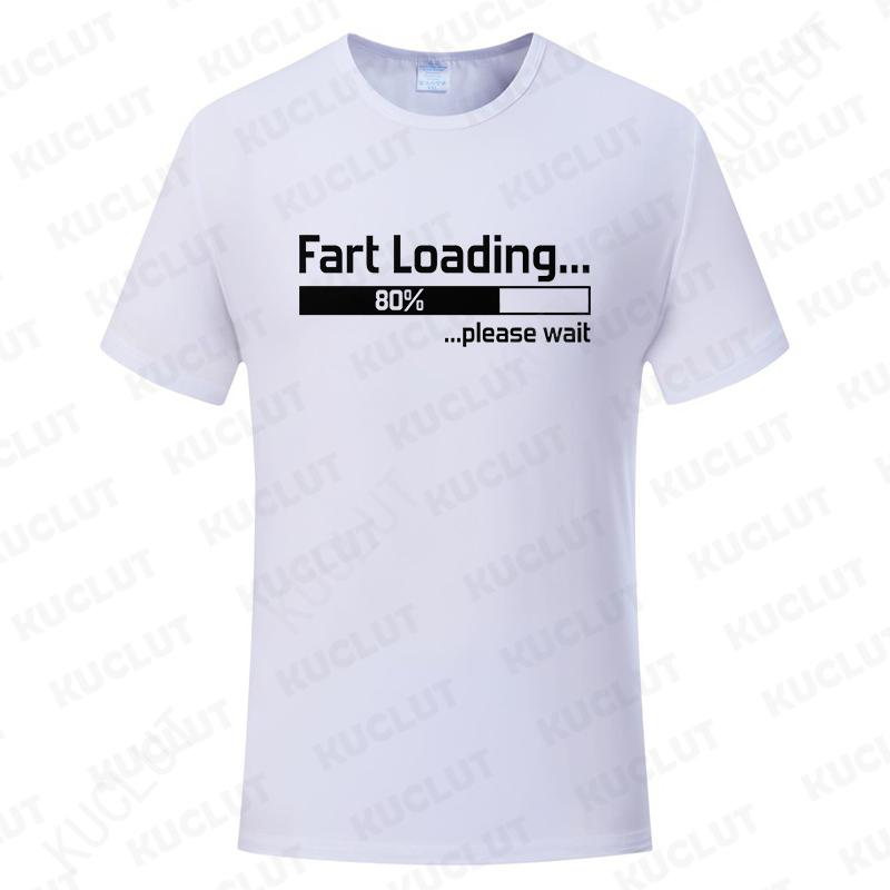 Warnung Furz wird geladen Herren T-Shirt Lustiges Furzen Unhöfliches T-Shirt Witz Gag T-Shirt für Mann Papa Geschenke Herren Kleidung Kurzarm Kleidung Oberteile