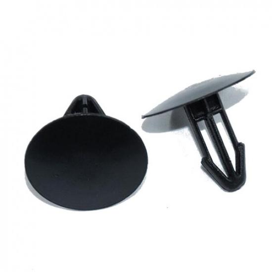 10pcs Fender-Upper Trim Clip Retainers Screws Black Fit For Honda Civic CRV RDX