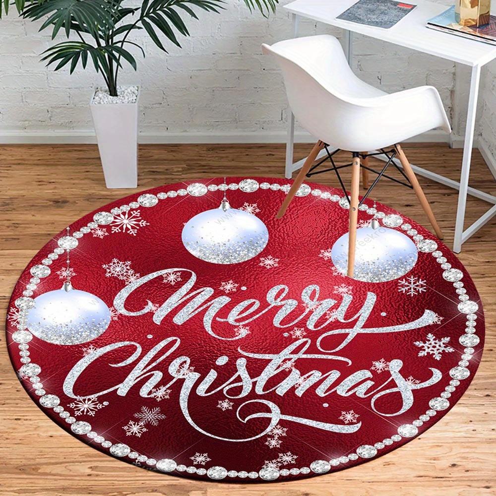 

1pc Retro 2223785905 Pattern Round Floor Mat, Non-slip for Living Room Bedroom Chair Carpets Home Decor Gifts, Home Decor Room Decor Outdoor 80cm by 80cm