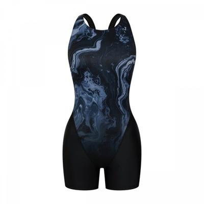 Women 3 4 Swim Racerback Black A6bl1pl49 Blk
