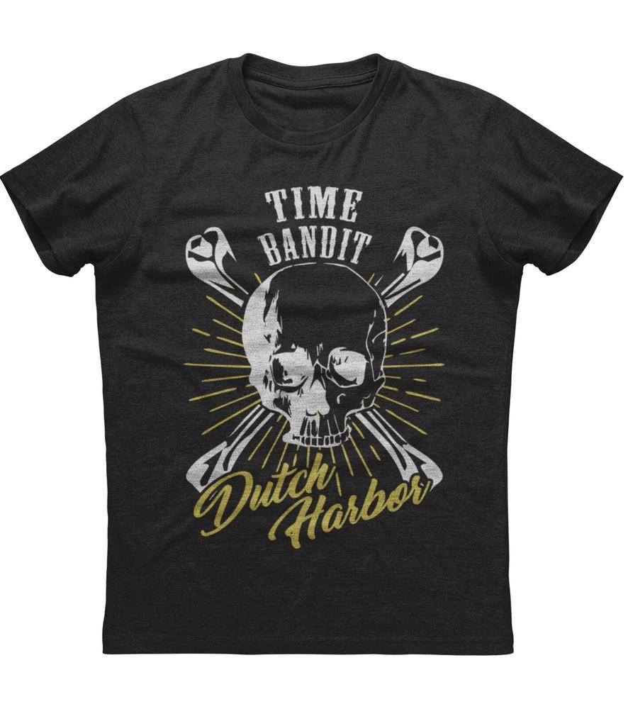 Time Bandit Dutch Harbor Herren Unisex Baumwoll-T-Shirt
