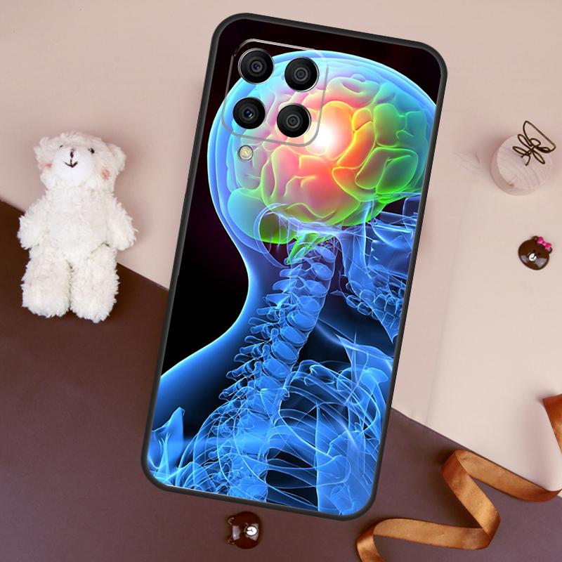 Medical Human Organs Brain Case For Samsung Galaxy M11 M31 M21 M53 M13 M32 M52 M15 M35 M55 M14 M34 M54 M06 M16 M36 M56