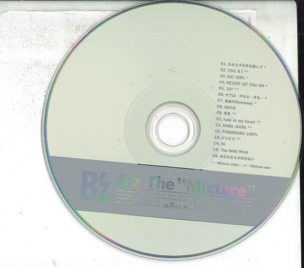 CD B'Z - B'z The "Mixture" BVCR14002 Berg 2000 Japan ObiJapanese Pop/Rock Used