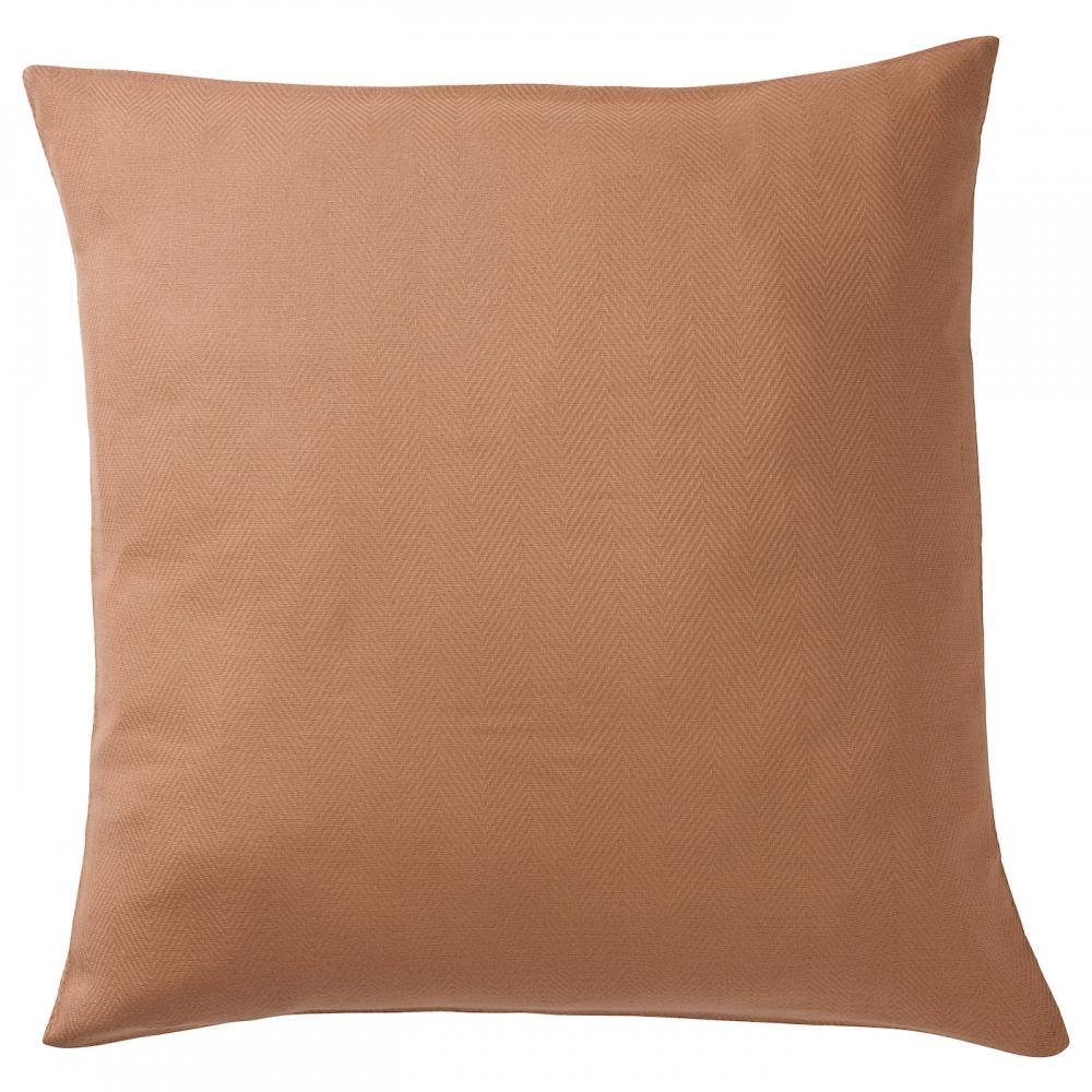 

IKEA PRAKTSALVIA Cushion cover brown 50x50 cm