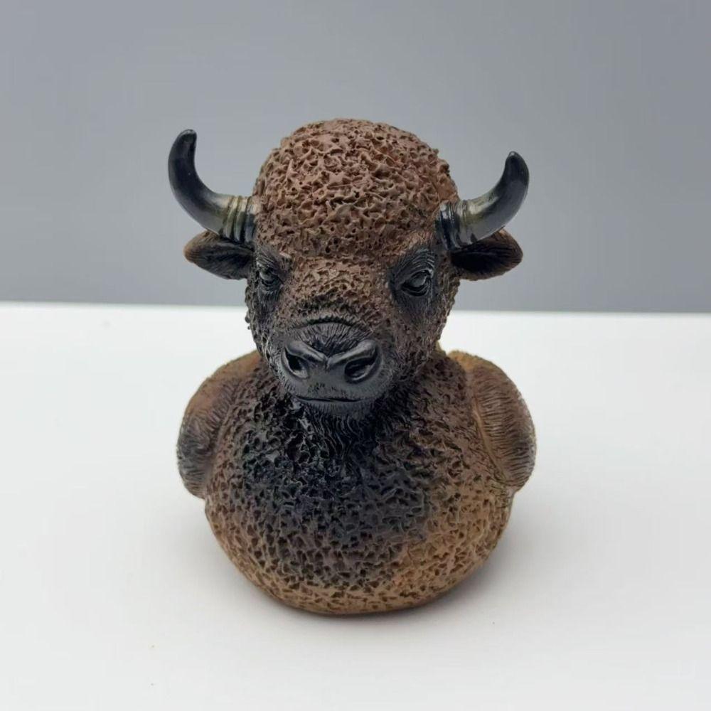 Creative Owl Figurine Resin Eagle Ornament Wildlife Decor Wildlife Duck Figurine  Gift