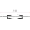 Stainless Steel Rotisserie Forks Grill Fork Air Fryer Accessories Rotating Baking Roast Chicken Fork for Kitchen